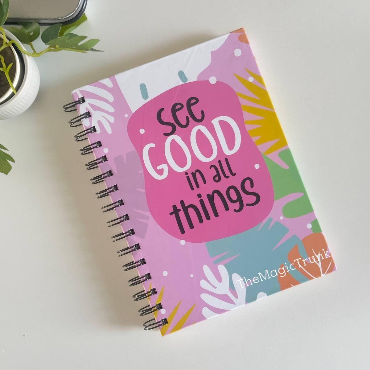 Quirky Spiral Notepad Diary ( 1pc ) The Magic Trunk