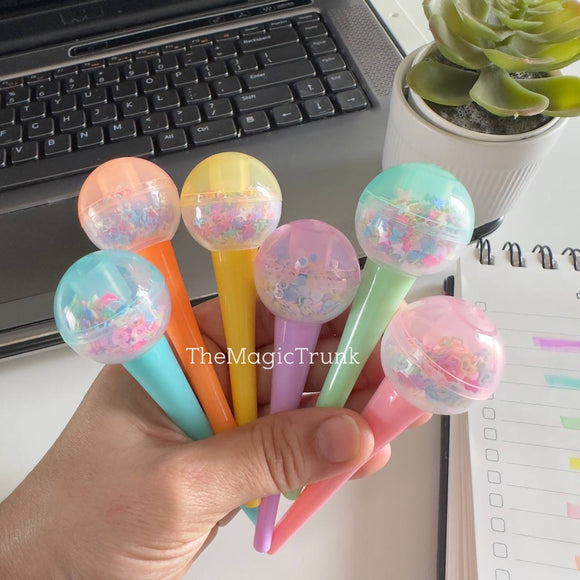 Lollipop Confetti Highlighter Set ( 6 pcs )