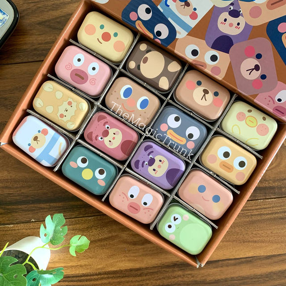 Cute Kawaii Mini Tin Box ( 1pc )