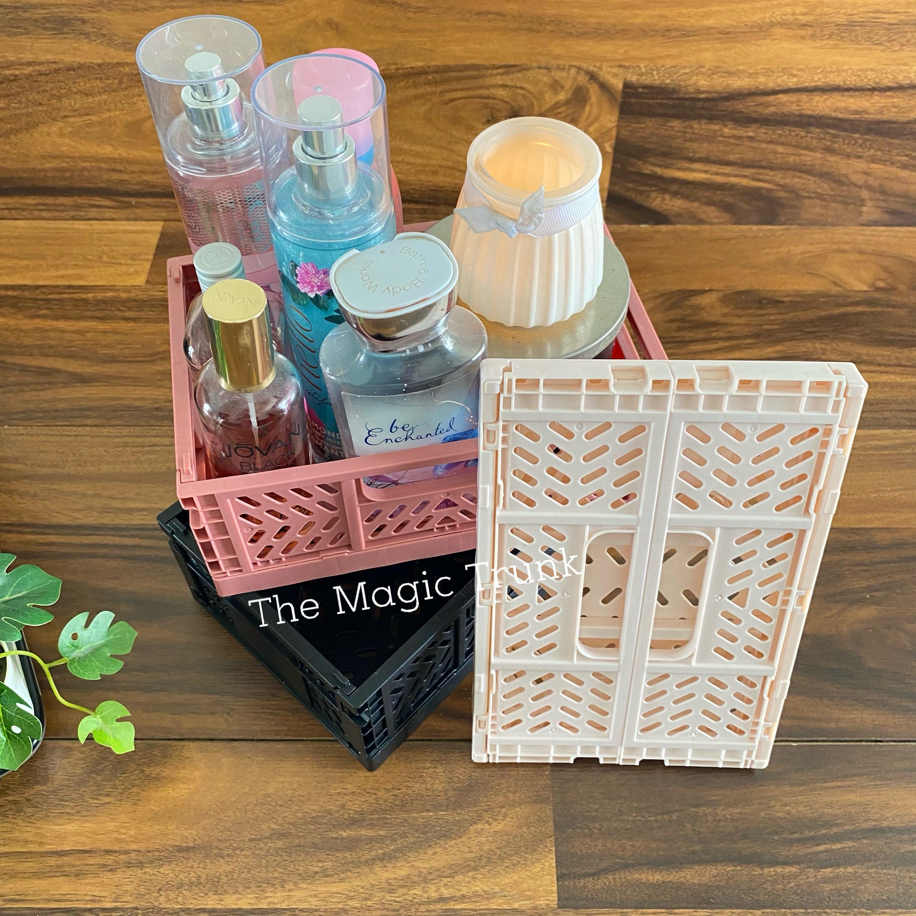 Storage Organizer Crates Foldable & Stackable ( 1pc )