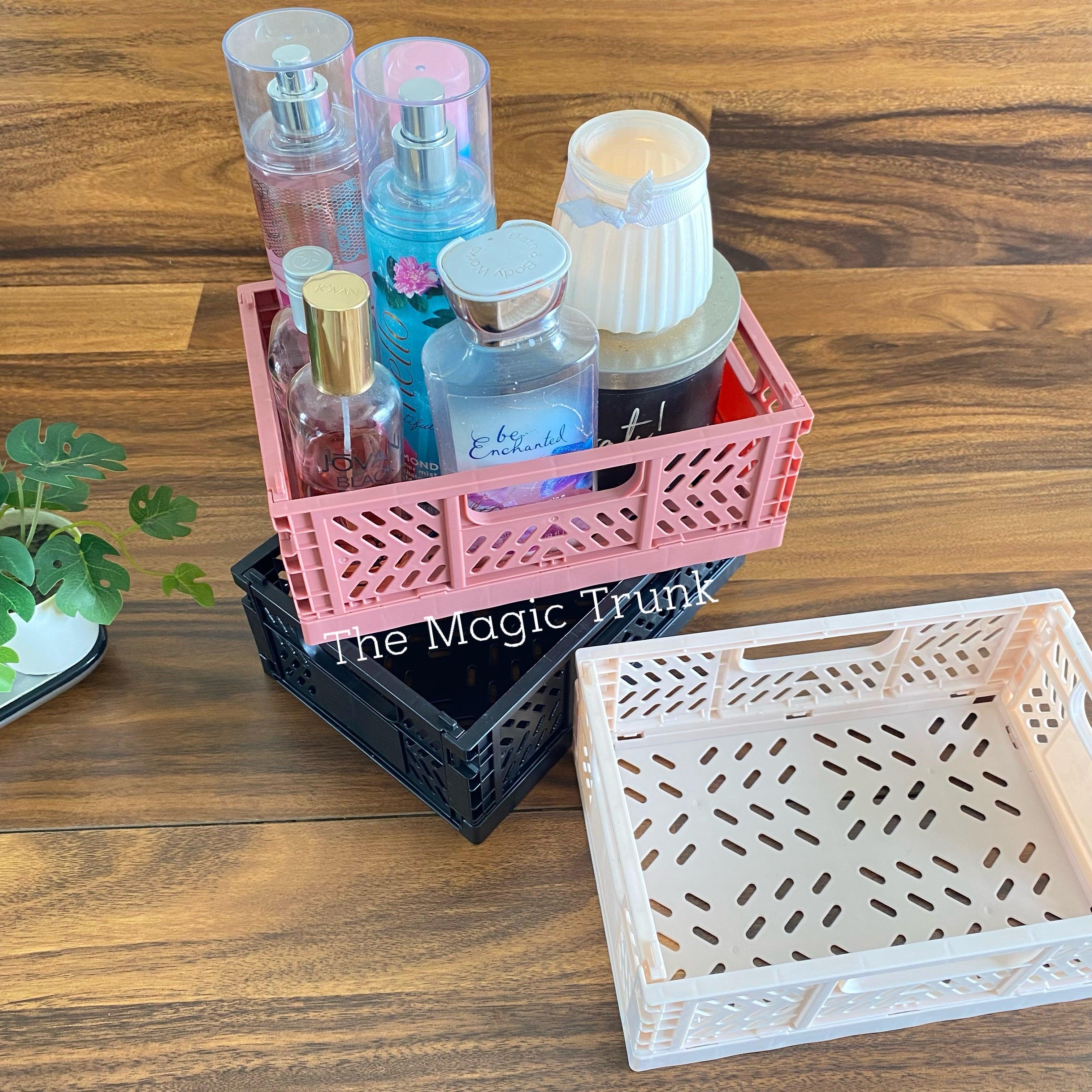 Storage Organizer Crates Foldable & Stackable ( 1pc )