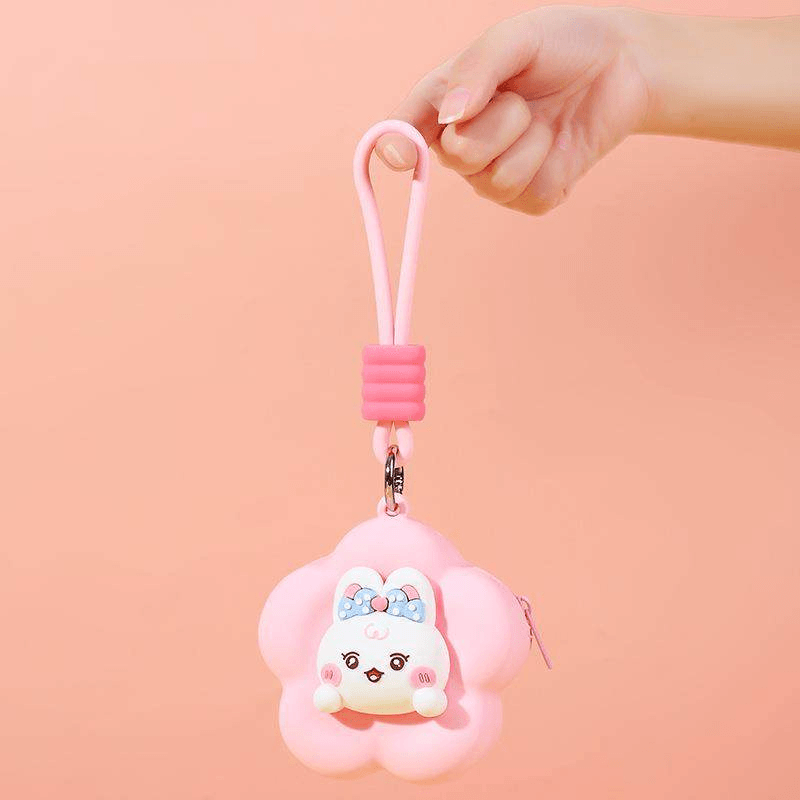 Cute 3D Animal Silicon Coin Purse Pouch ( 1pc )