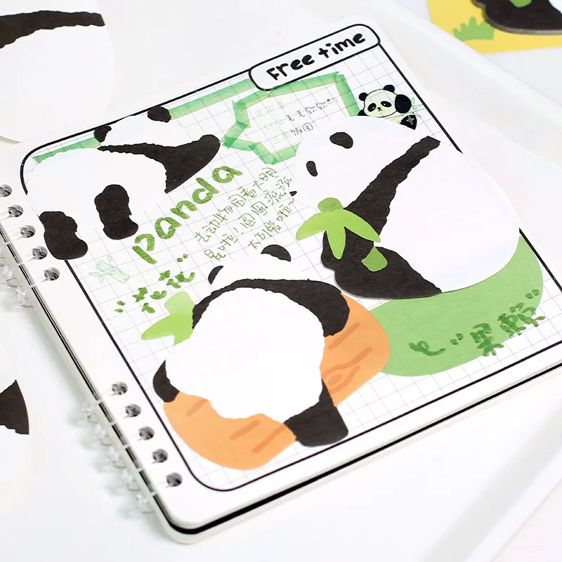 Cute Panda Sticky Notes ( 1pc )