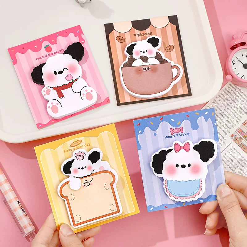 Cute Puppy Sticky Notes ( 1pc )