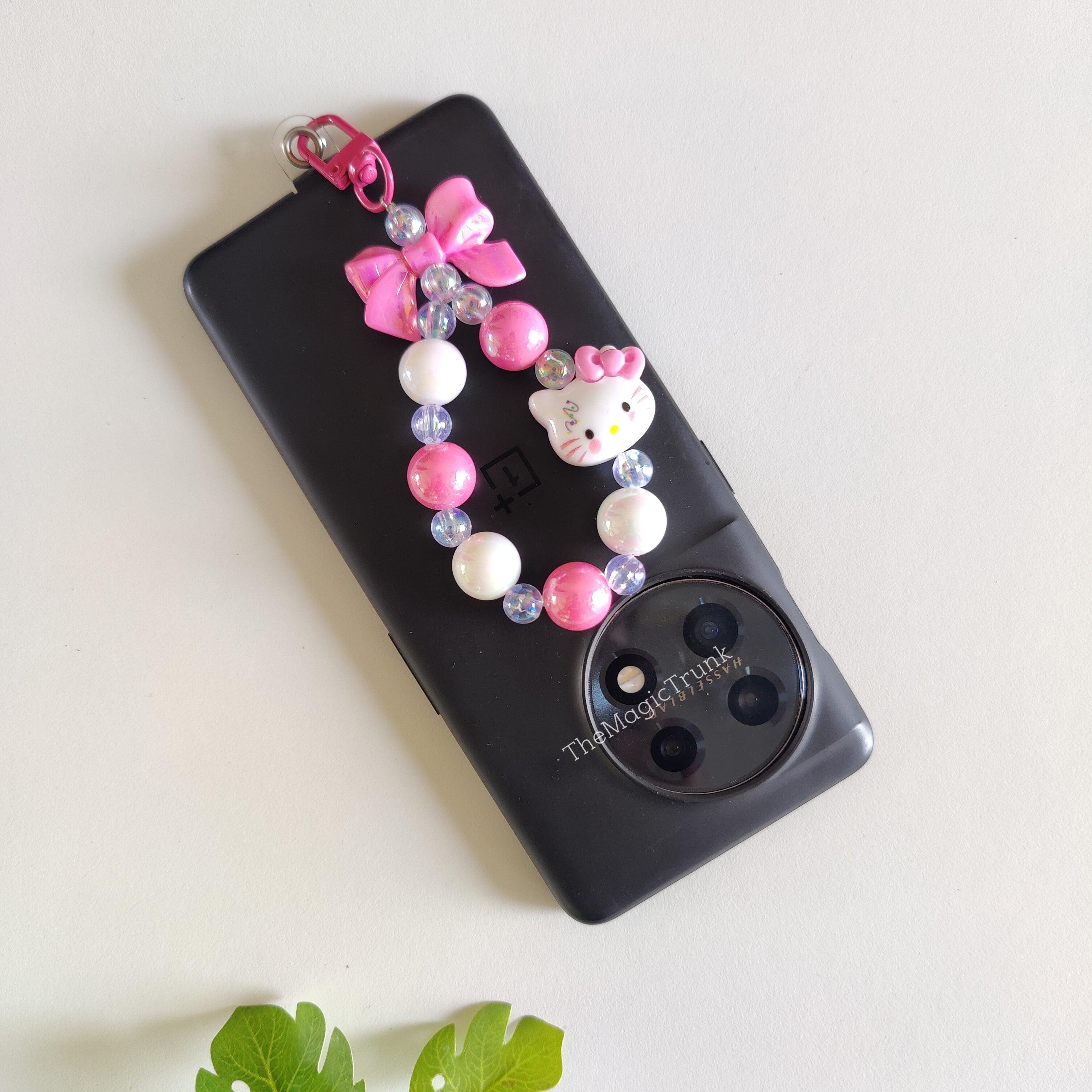Sanrio Bow Crystal Phone Charm ( 1pc )