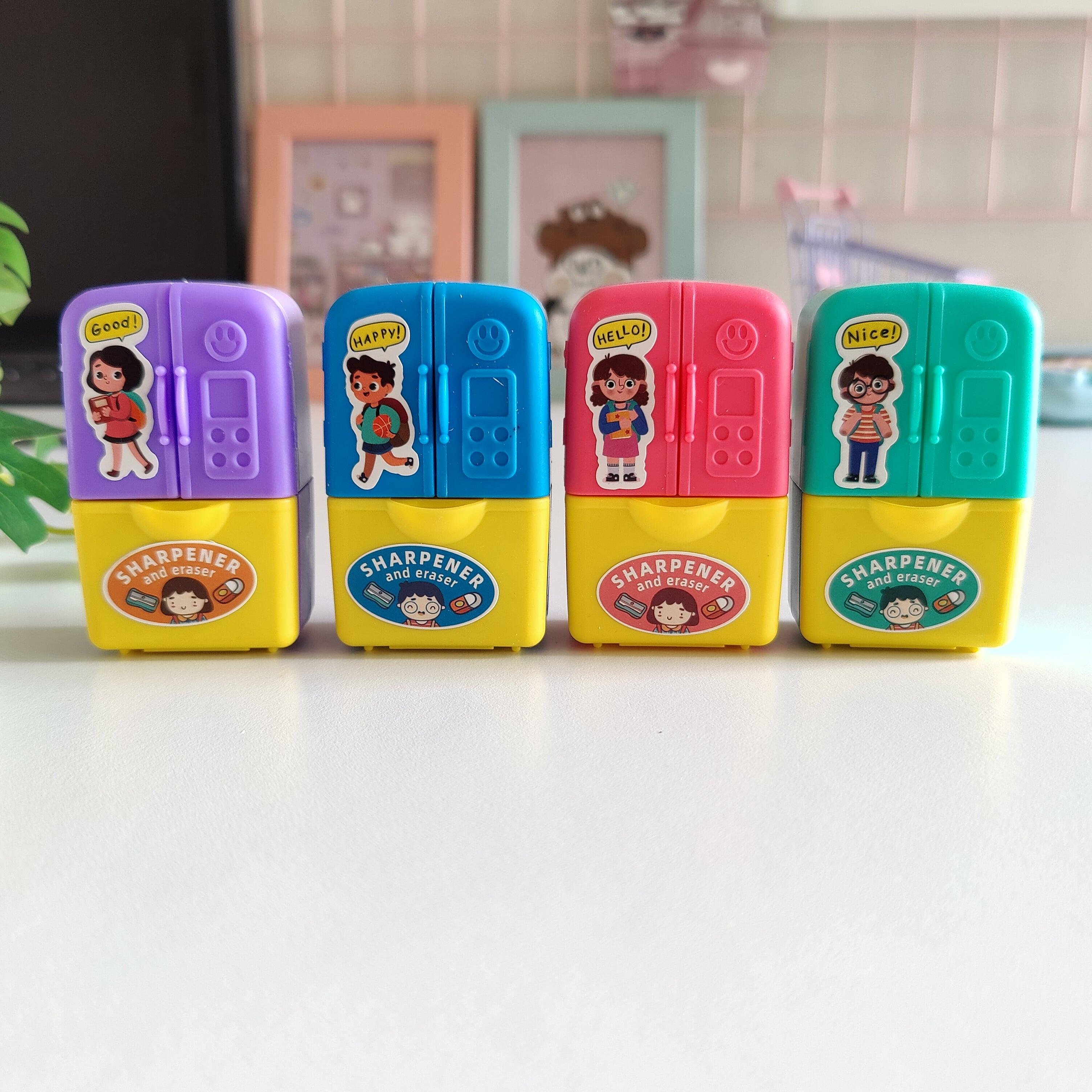 Cupboard 2 in 1 Eraser Pencil Sharpener (1pc)