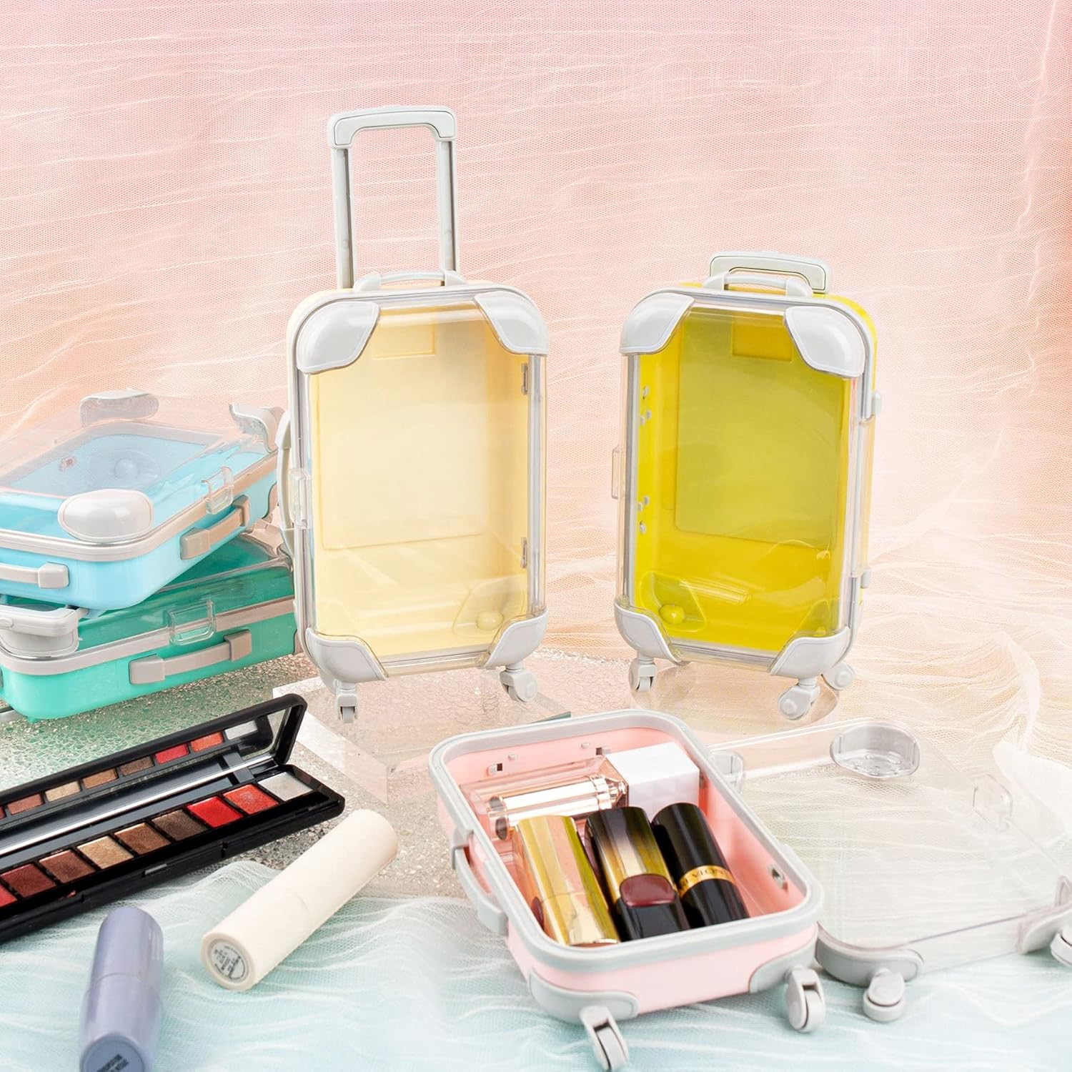Mini Trolley Suitcase Multipurpose Organizer ( 1pc )
