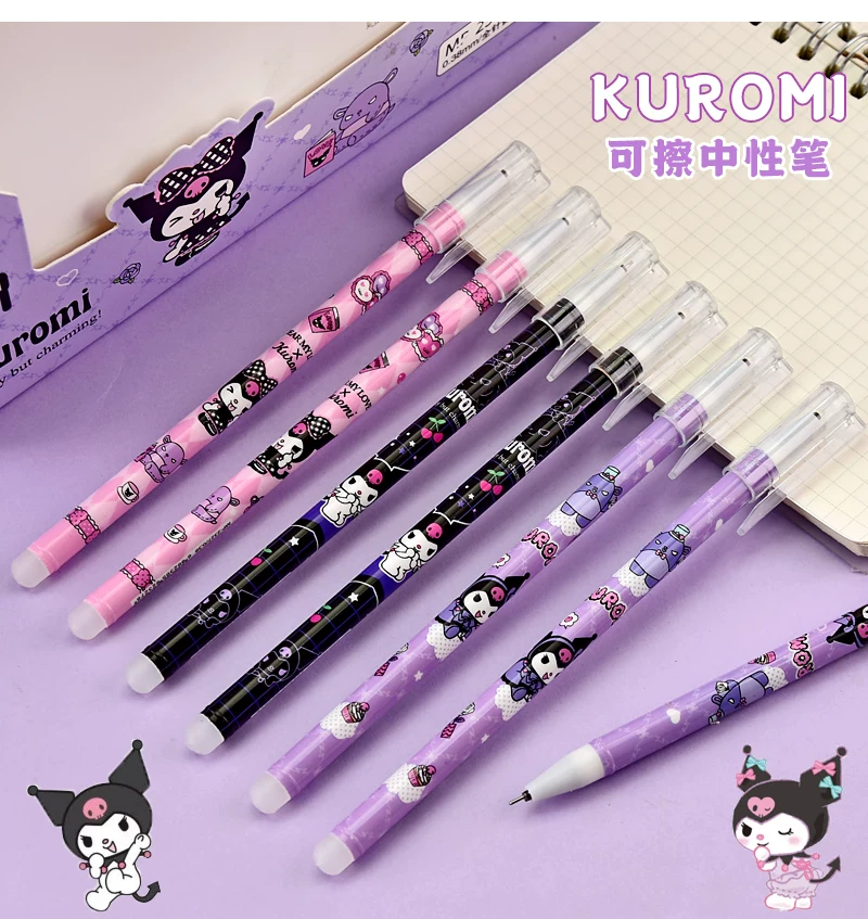 Kuromi Erasable Gel Pen ( 3pcs )