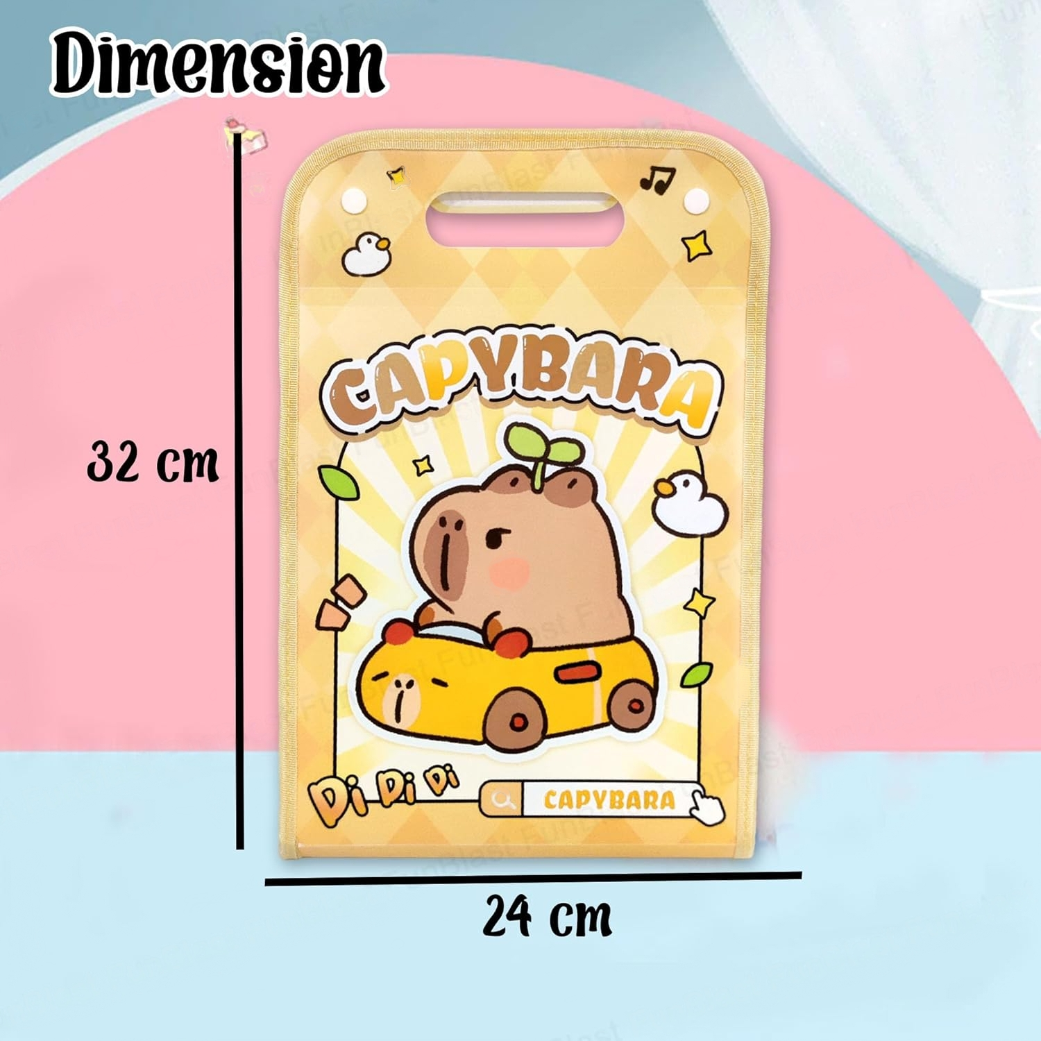 Capybara File Folder A4 With 12 Layers ( 1pcs )