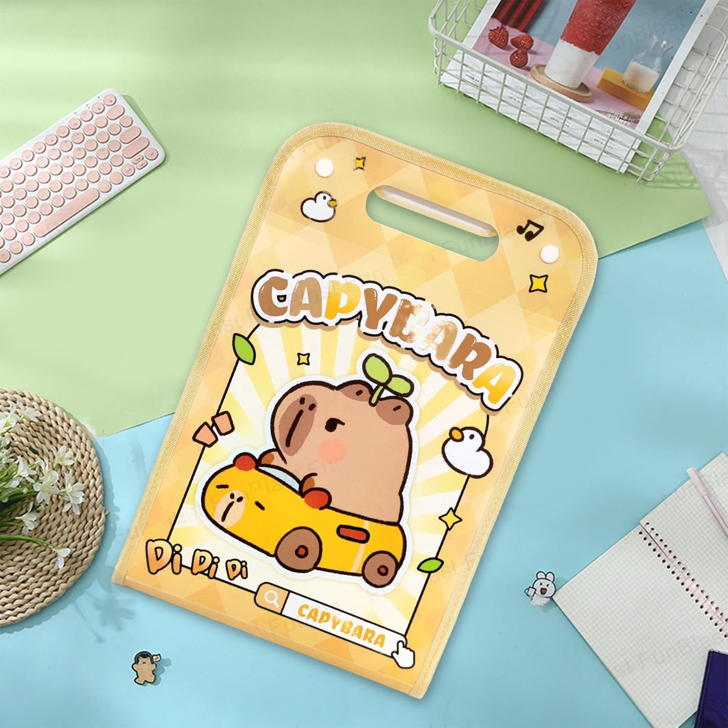 Capybara File Folder A4 With 12 Layers ( 1pcs )