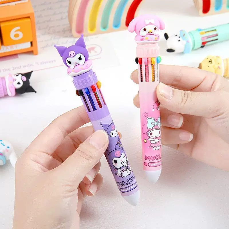 Sanrio 10 in 1 Colored Ball Pen ( 1pc )