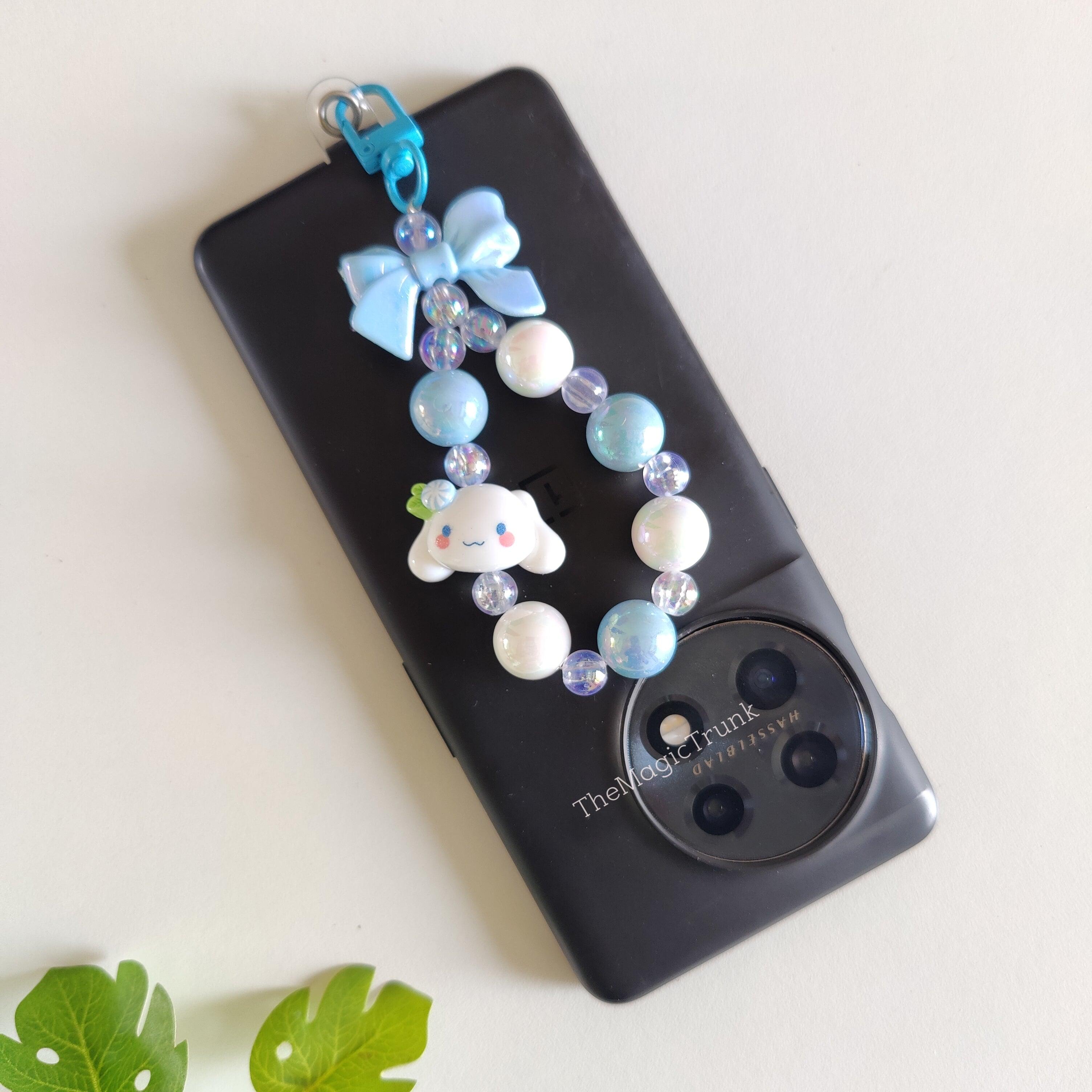 Sanrio Bow Crystal Phone Charm ( 1pc )