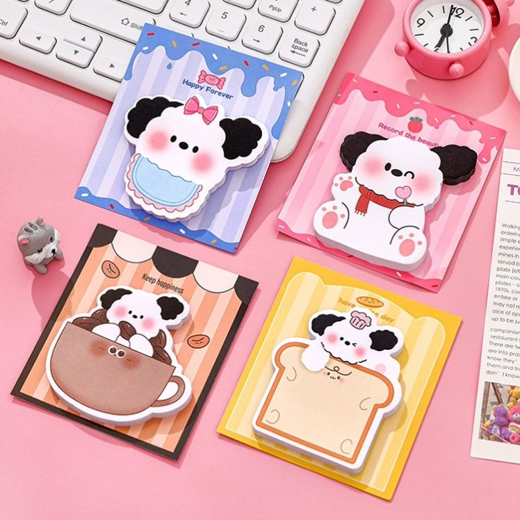 Cute Puppy Sticky Notes ( 1pc )