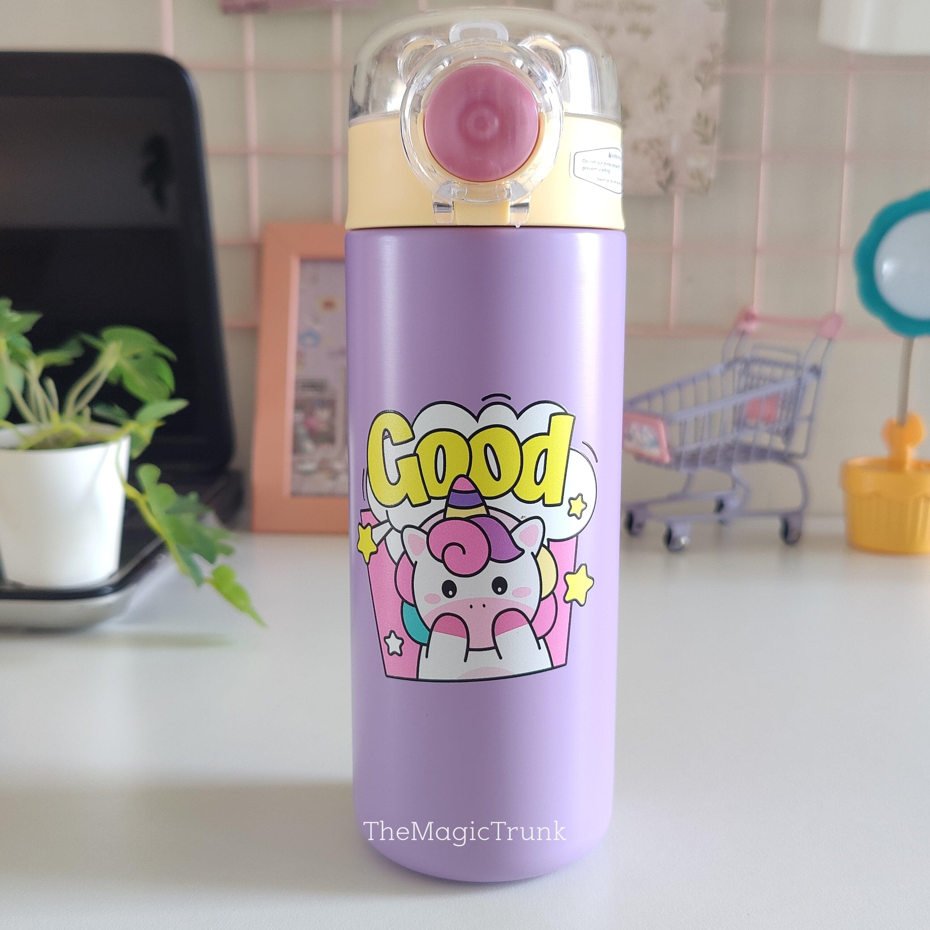 Unicorn Lion Bear Bunny Sipper Steel Doubled Walled Insulated Bottle ( 1pc )