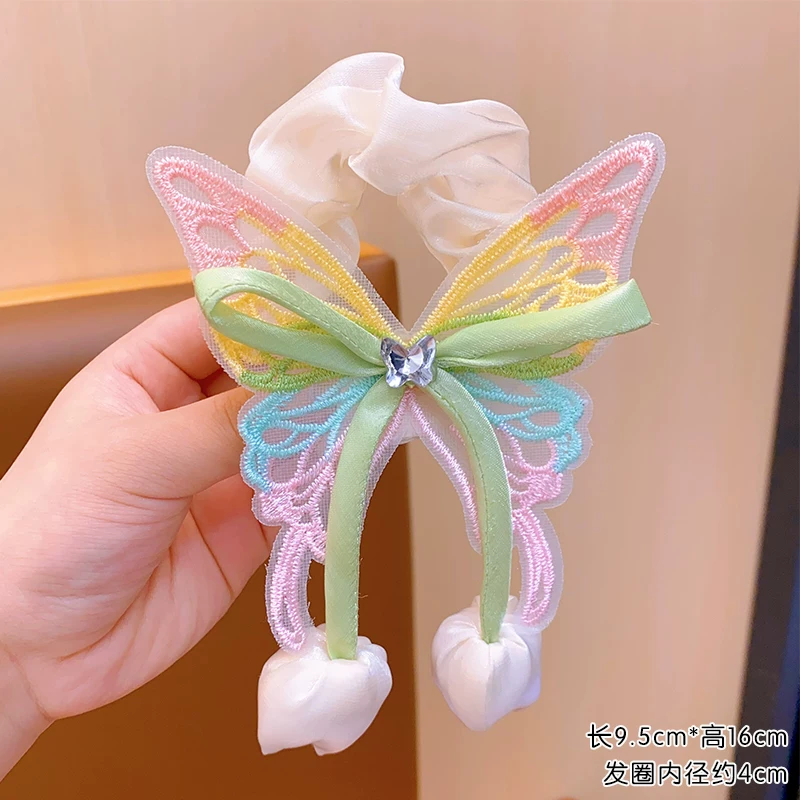 Butterfly Tulip Hair Scrunchie ( 1pc )