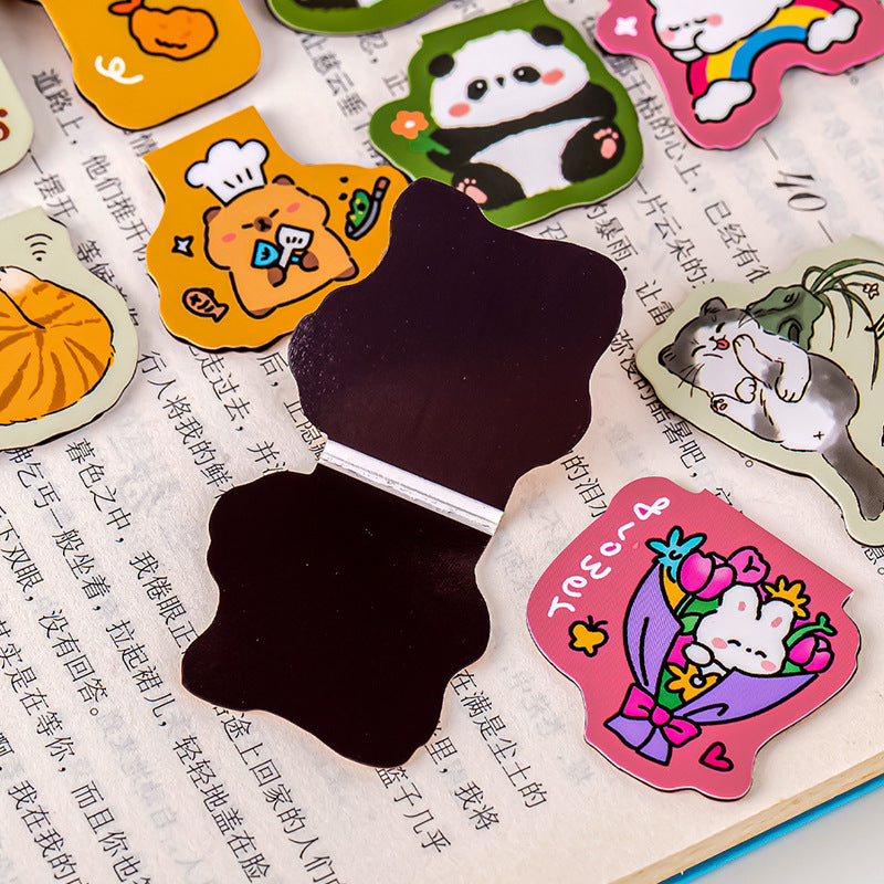 Cute Kawaii Magnetic Bookmarks ( 3pcs )