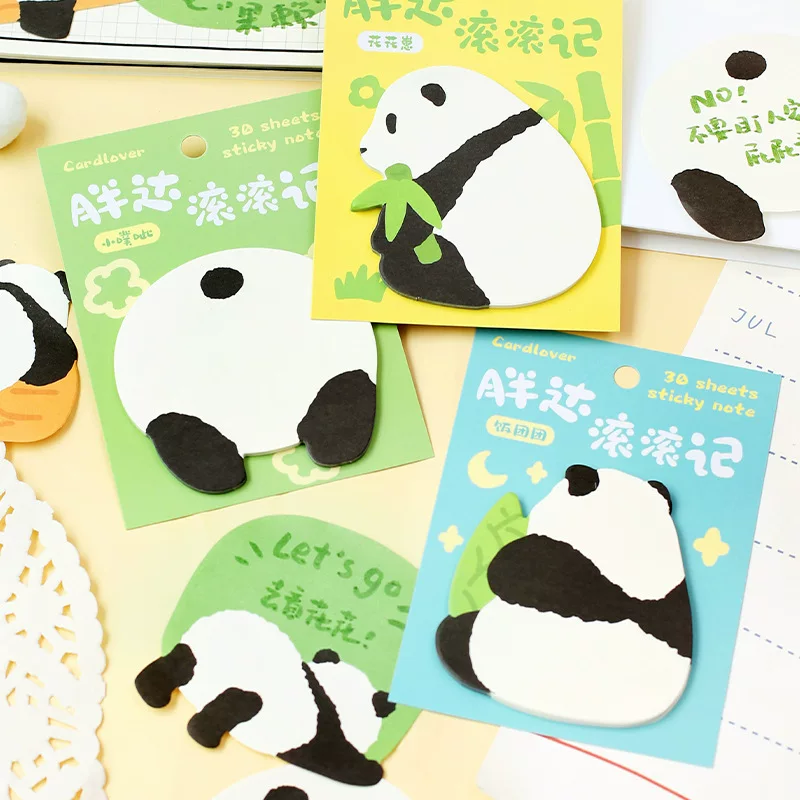 Cute Panda Sticky Notes ( 1pc )