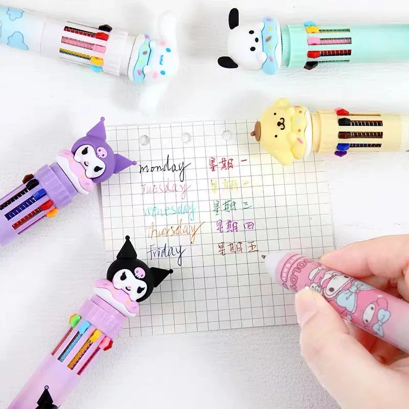 Sanrio 10 in 1 Colored Ball Pen ( 1pc )