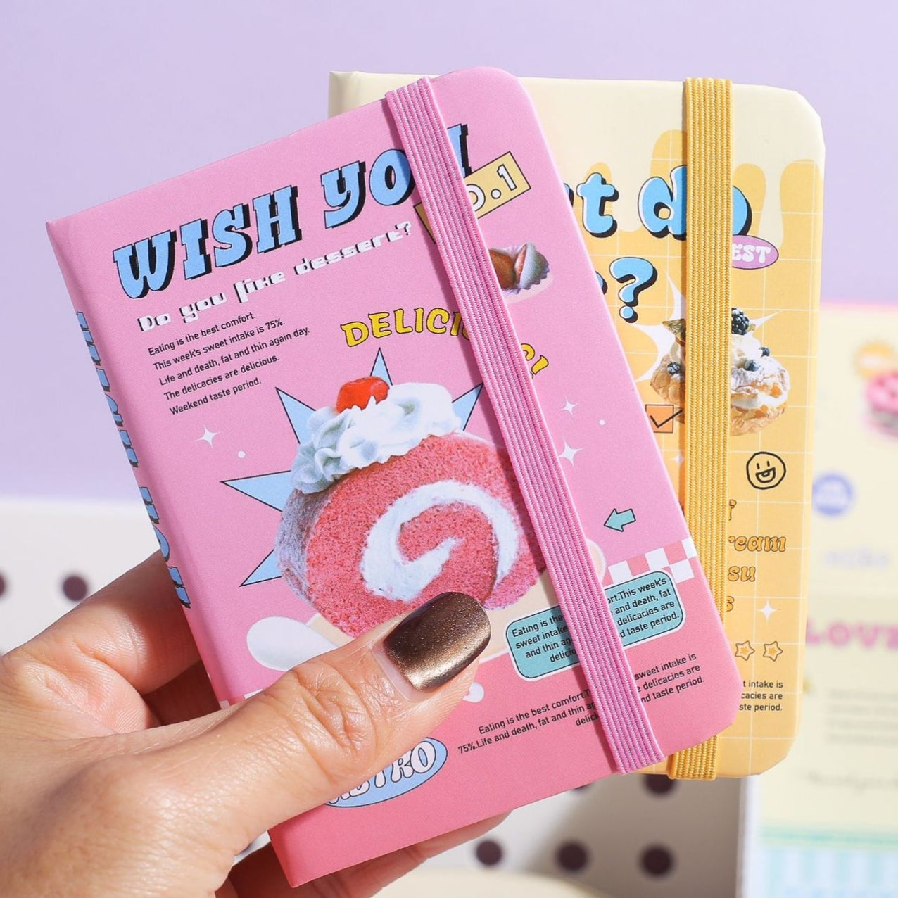 Dessert Notebook Dairy A7 ( 1pc )