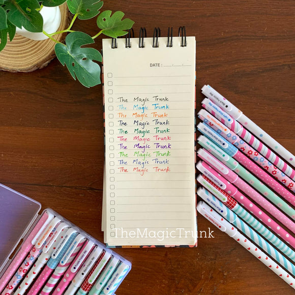 Kawaii Gel-ink Colored Pens ( 10 pcs )