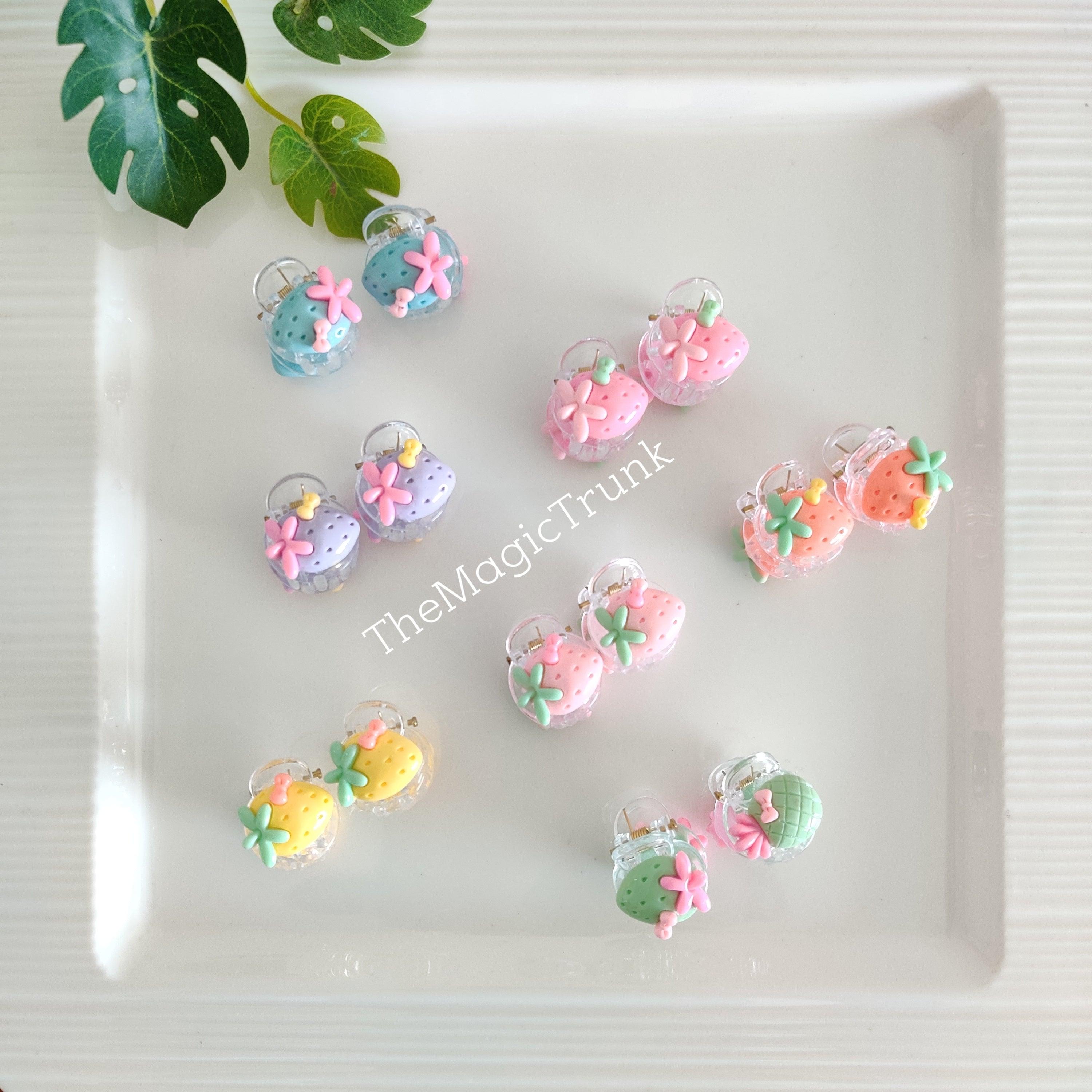Strawberry Mini Clutcher set ( 6 pc )