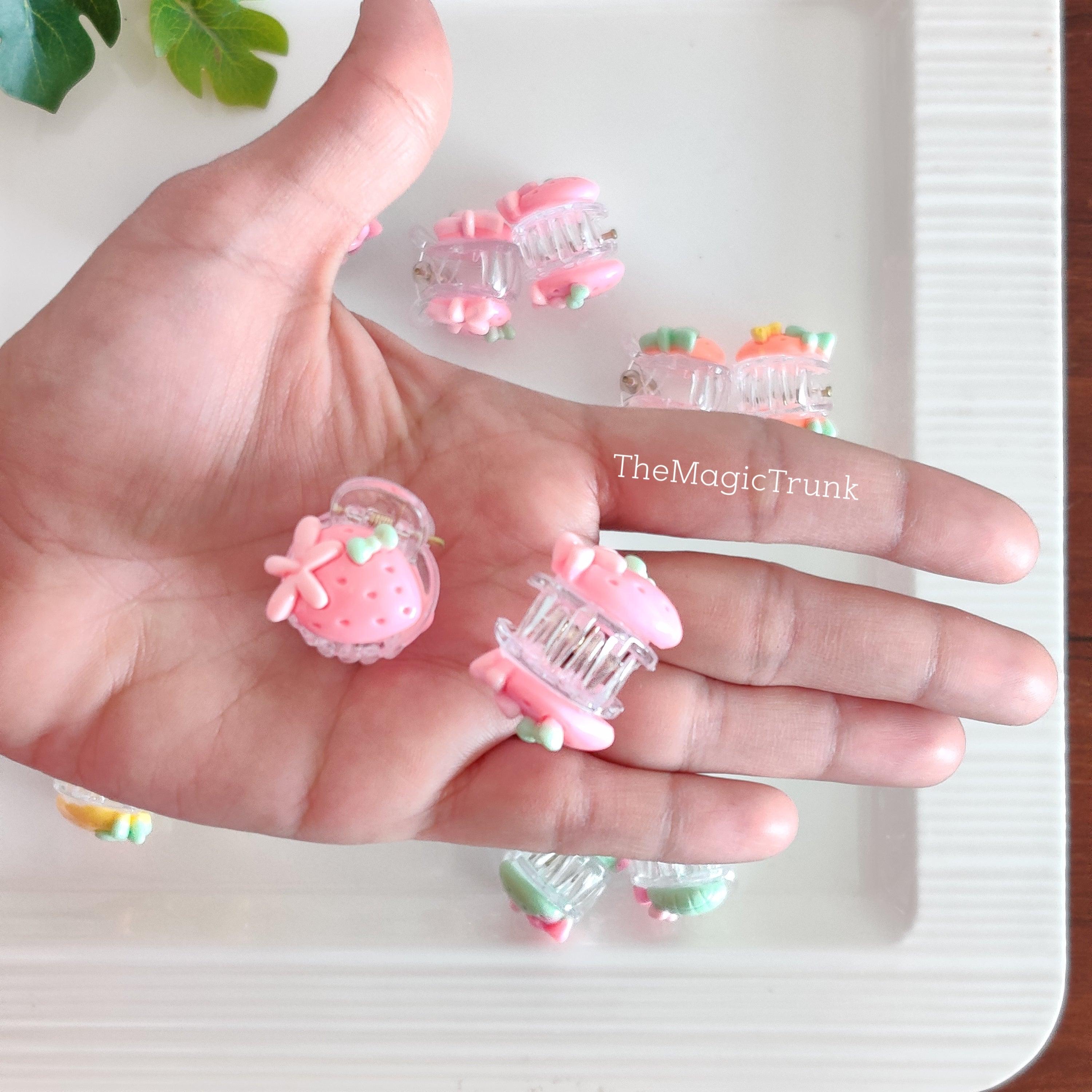 Strawberry Mini Clutcher set ( 6 pc )