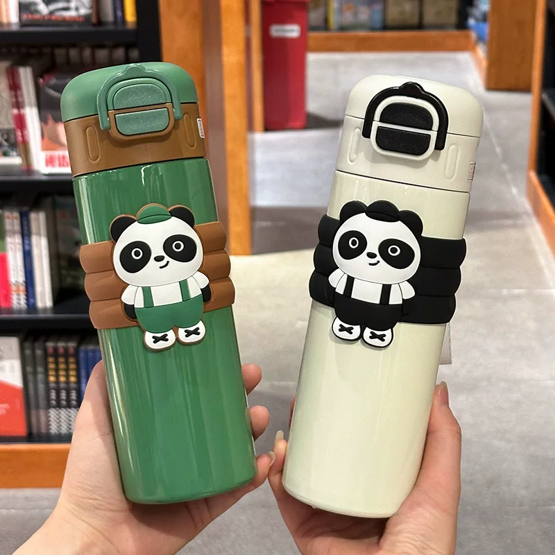 Panda Insulated Stainless Steel Bottle