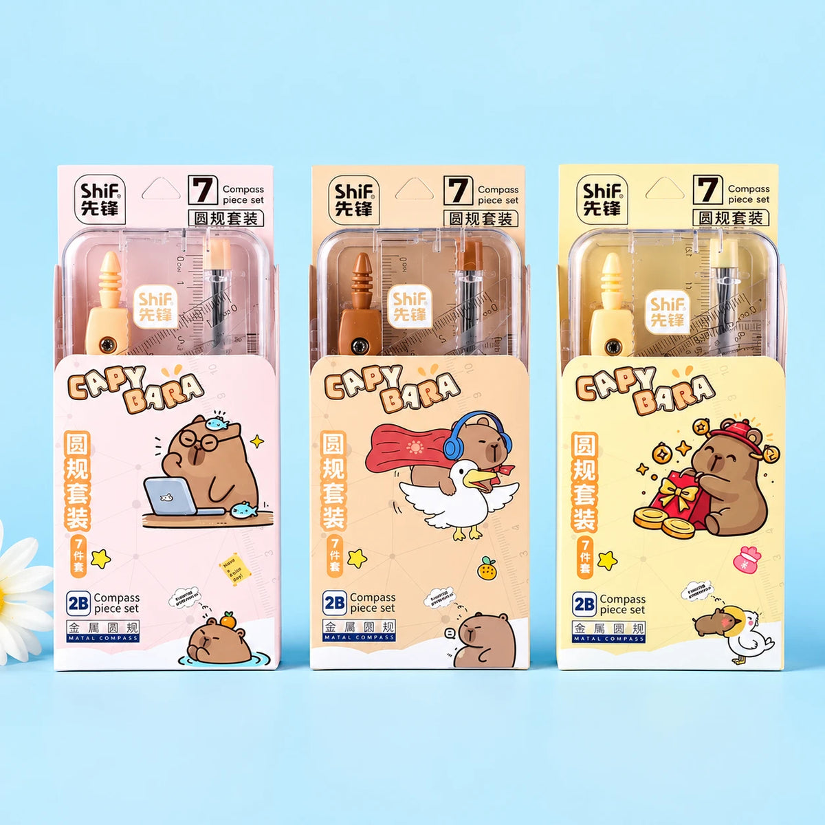 Capybara Geometry Set ( 1set )