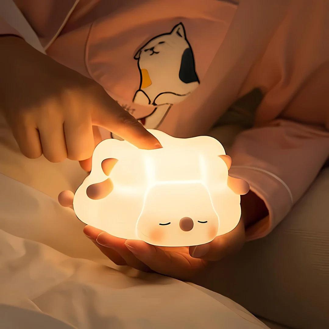 Sleeping Sheep Silicon Lamp Rechargeable ( 1pc )