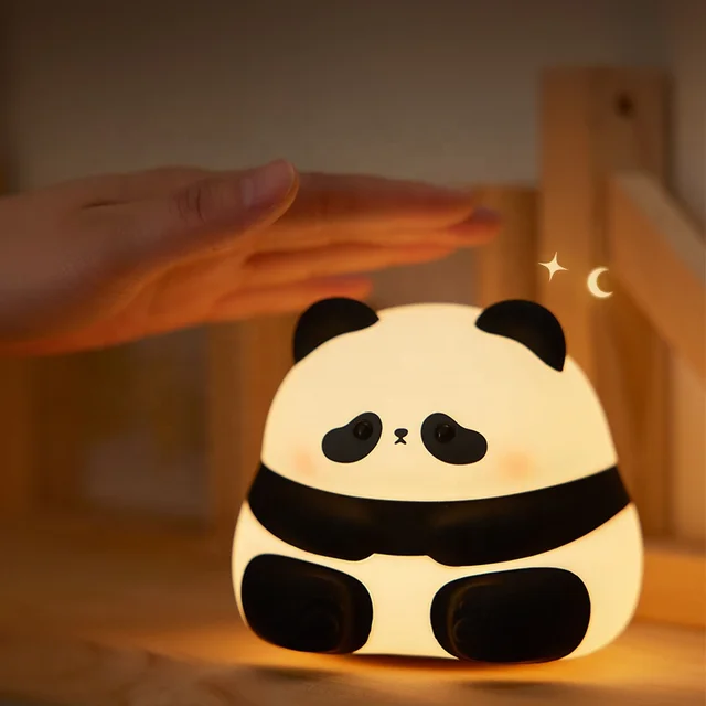 Cute Panda Silicon Lamp ( 1pc )