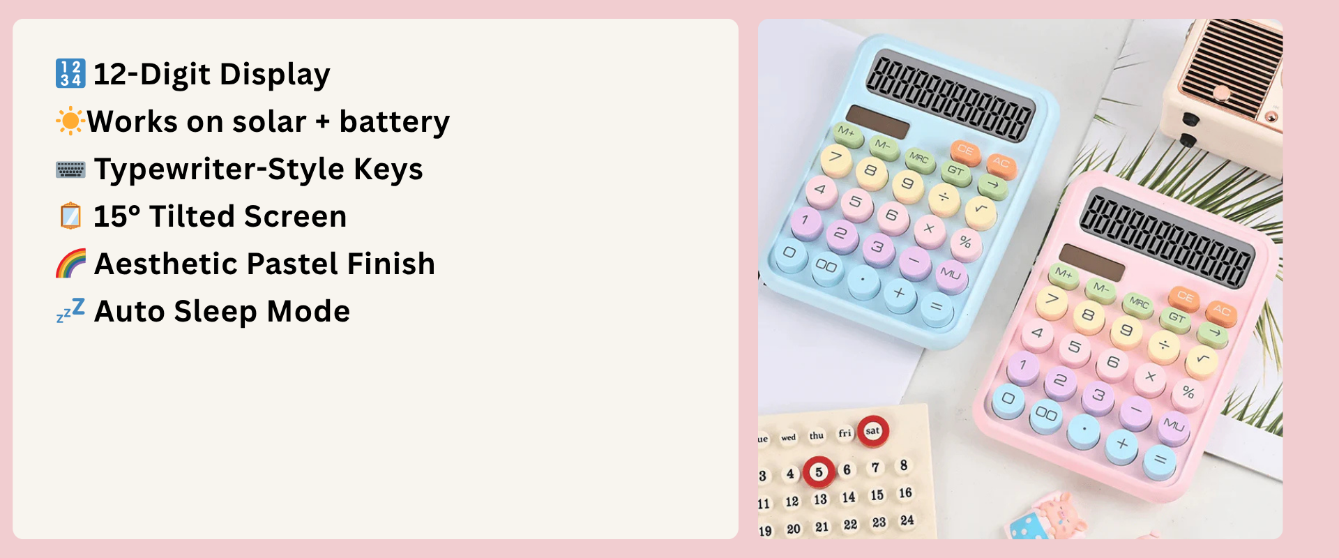 Pastel Calculator