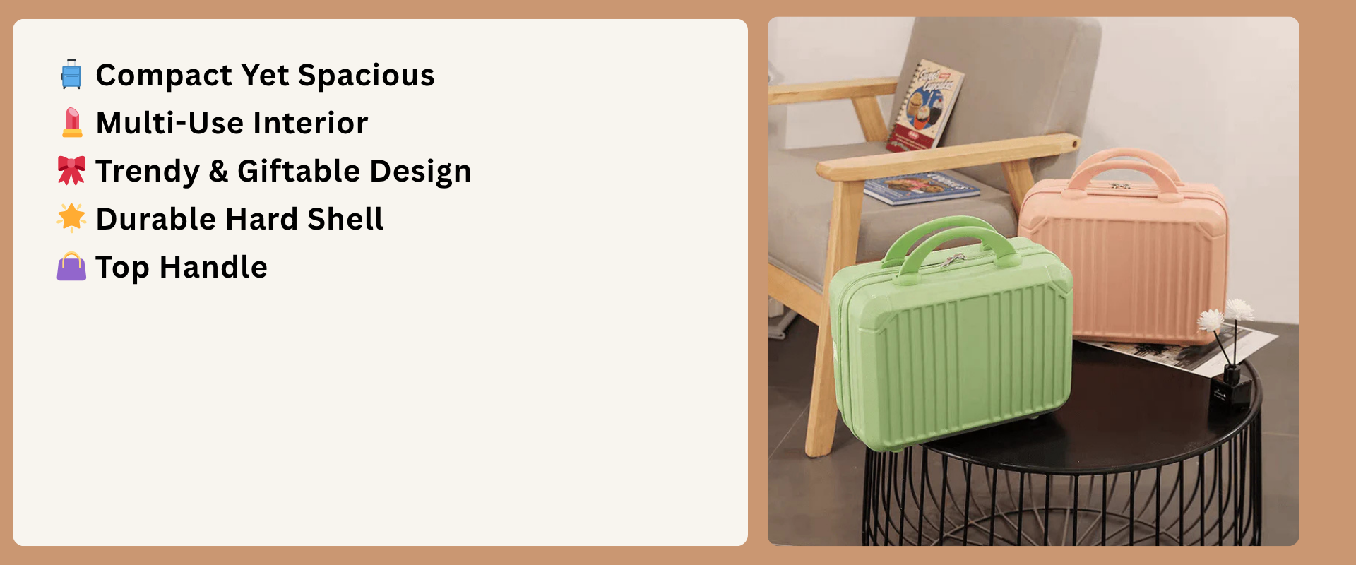 Premium Vanity Suitcase