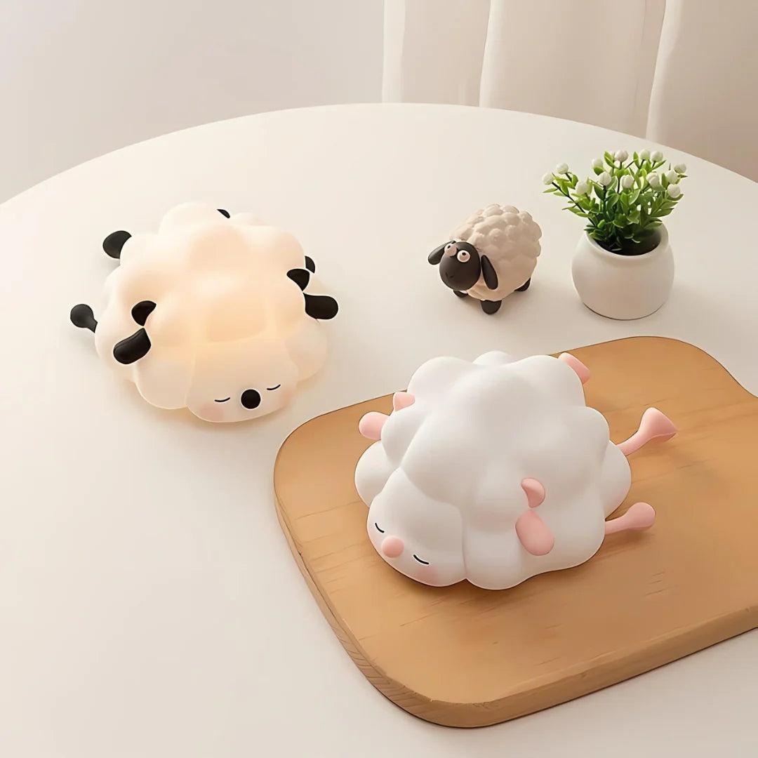 Sleeping Sheep Silicon Lamp Rechargeable ( 1pc )
