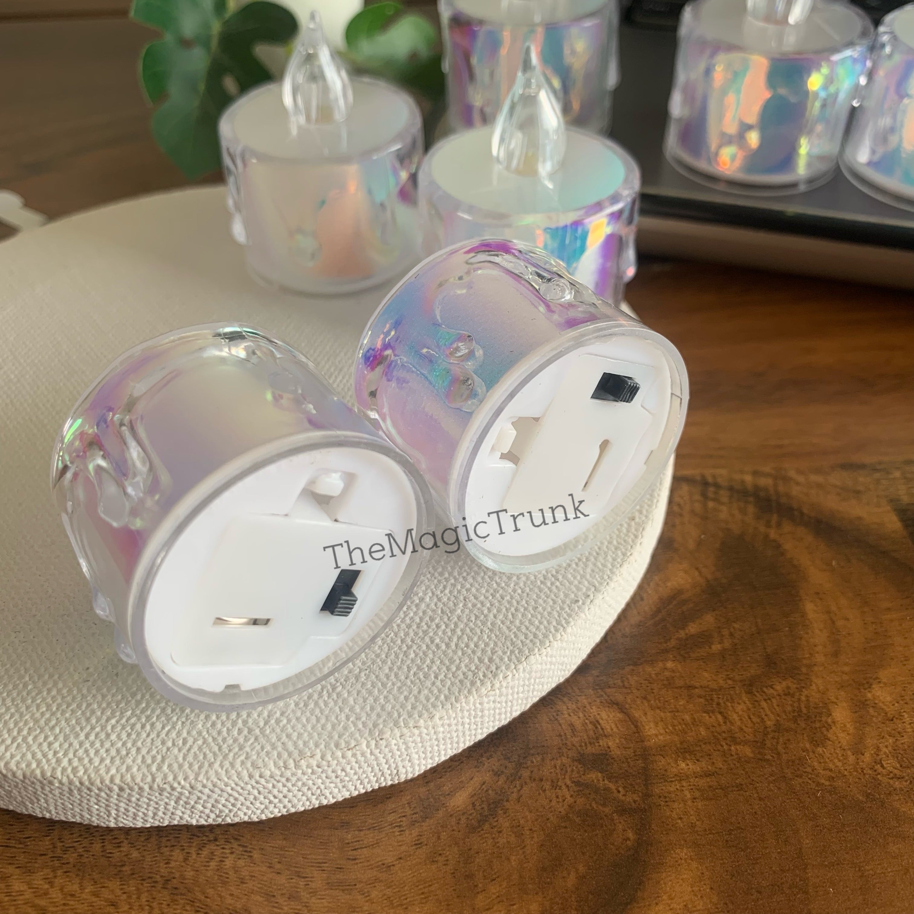 Holographic Decorative Smokeless Led Mini Candles