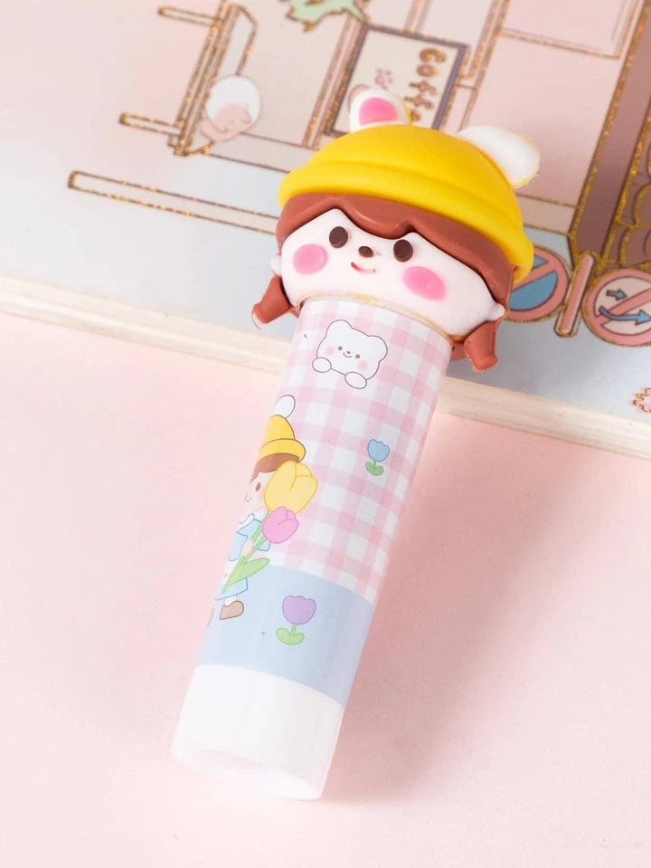 Japanese Girl Kawaii Glue Stick ( 1pc )