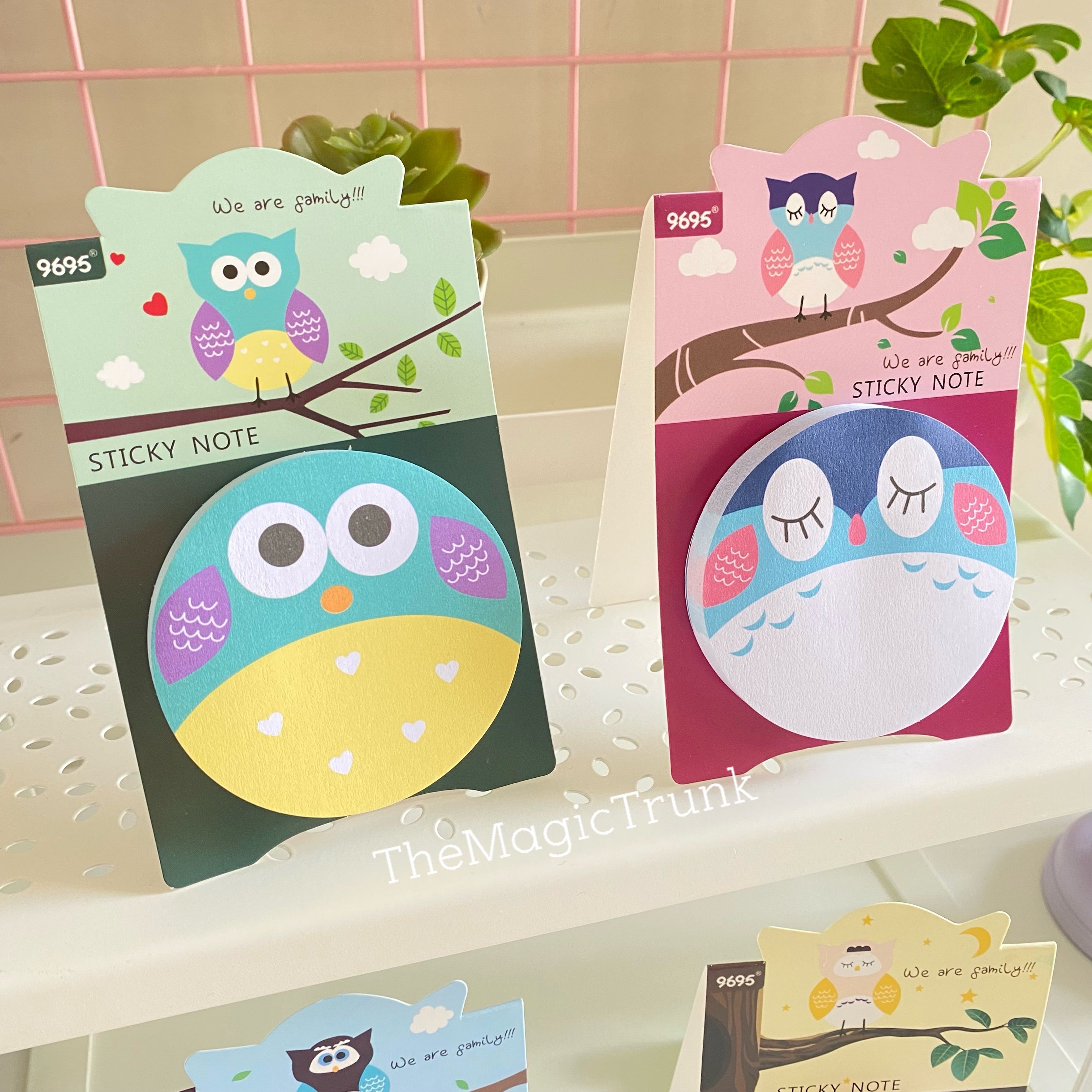 Owl Sticky Notes ( 1pc )