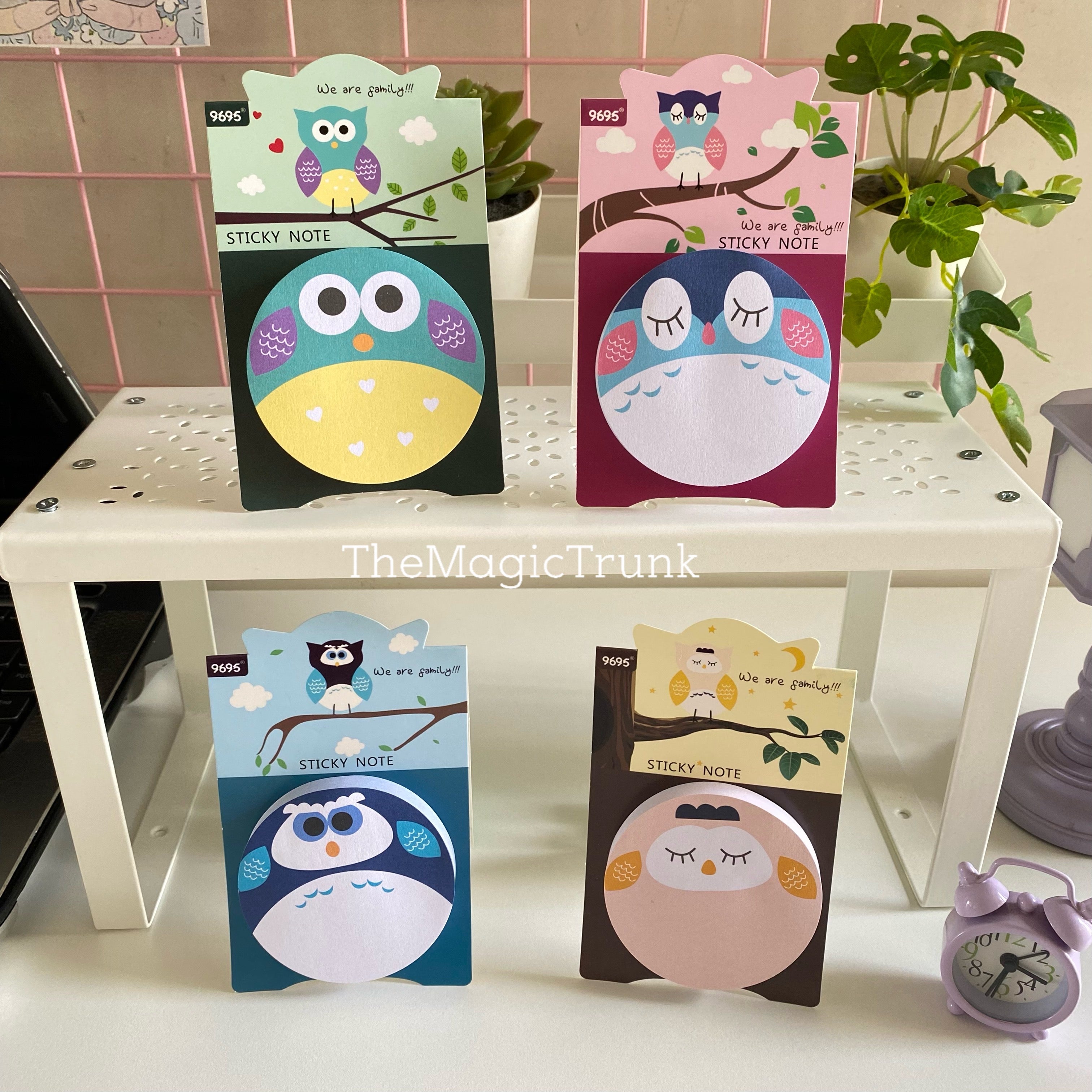 Owl Sticky Notes ( 1pc )