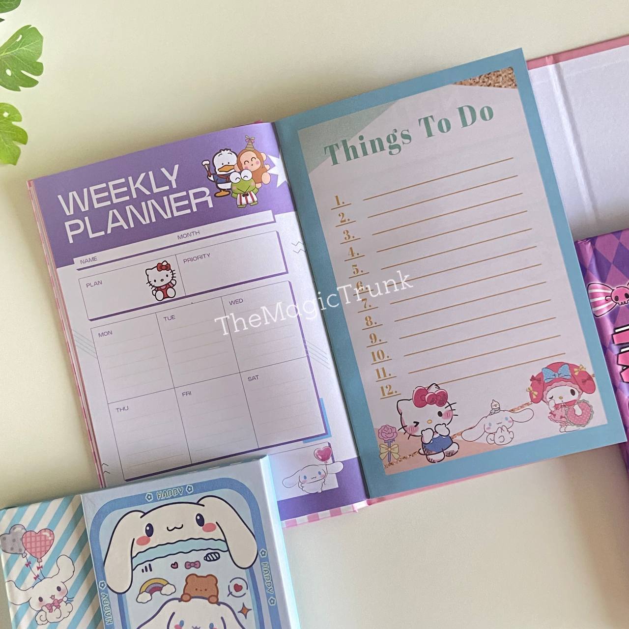 Sanrio Magnetic Dairy Planner ( 1pc )