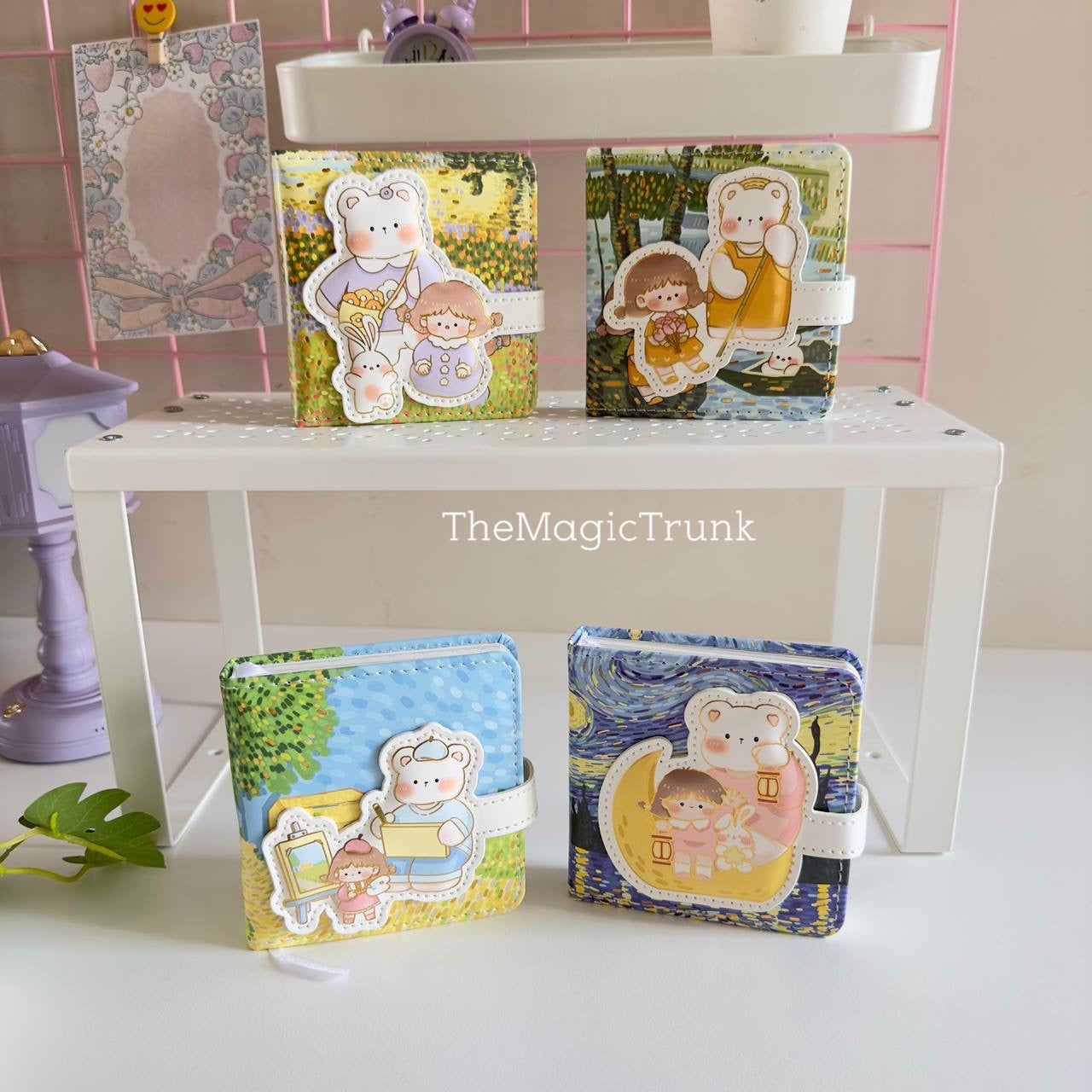 Van Gogh Magnetic Journal Dairy ( 1 pc )