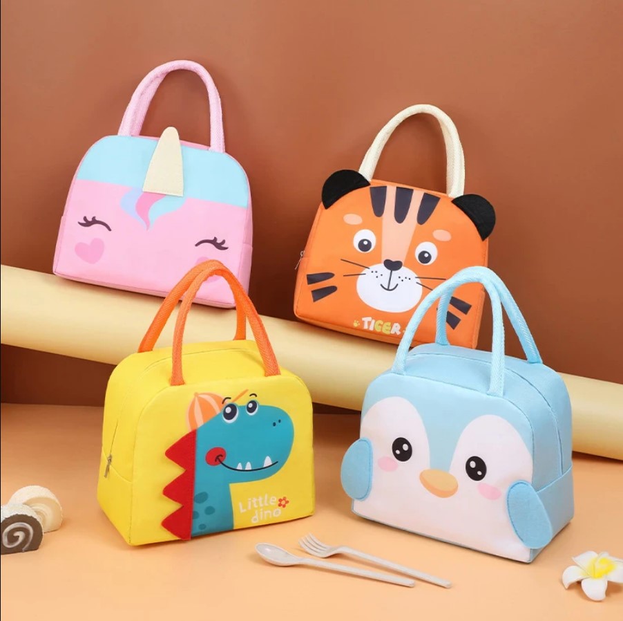 Cute Insulated Lunch Bag ( 1 pc )