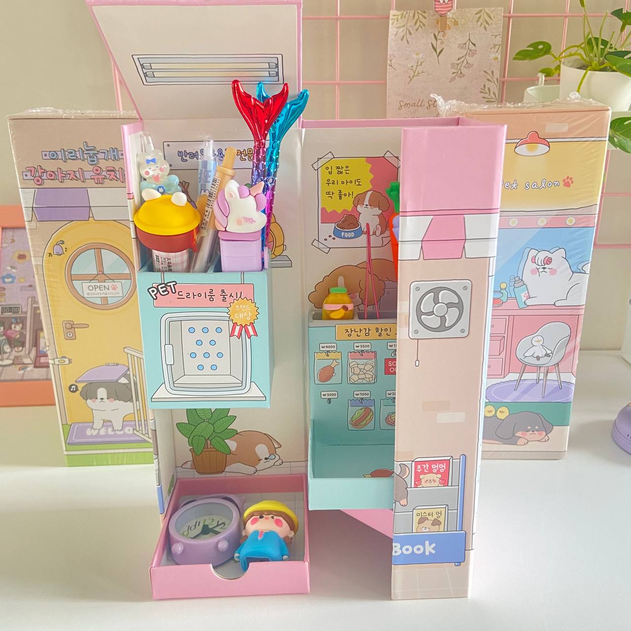 Kawaii Desk Organizer Foldable ( 1pc )