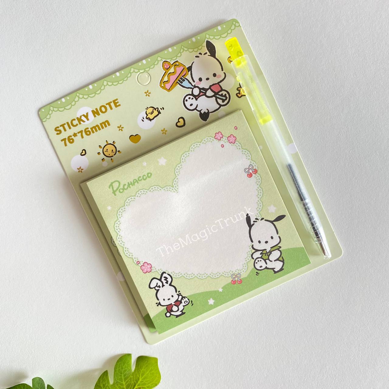 Sanrio Sticky Notes With Pen ( 1pc )