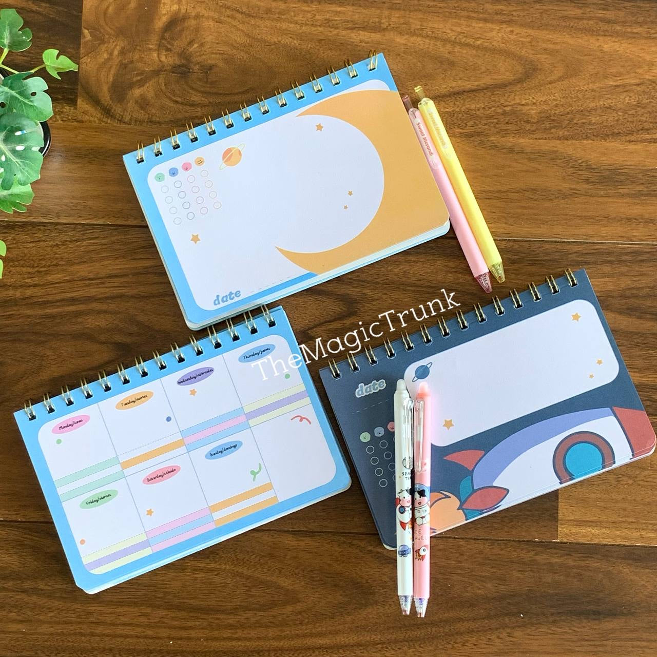 Space Weekly Planner Diary ( 1pc )