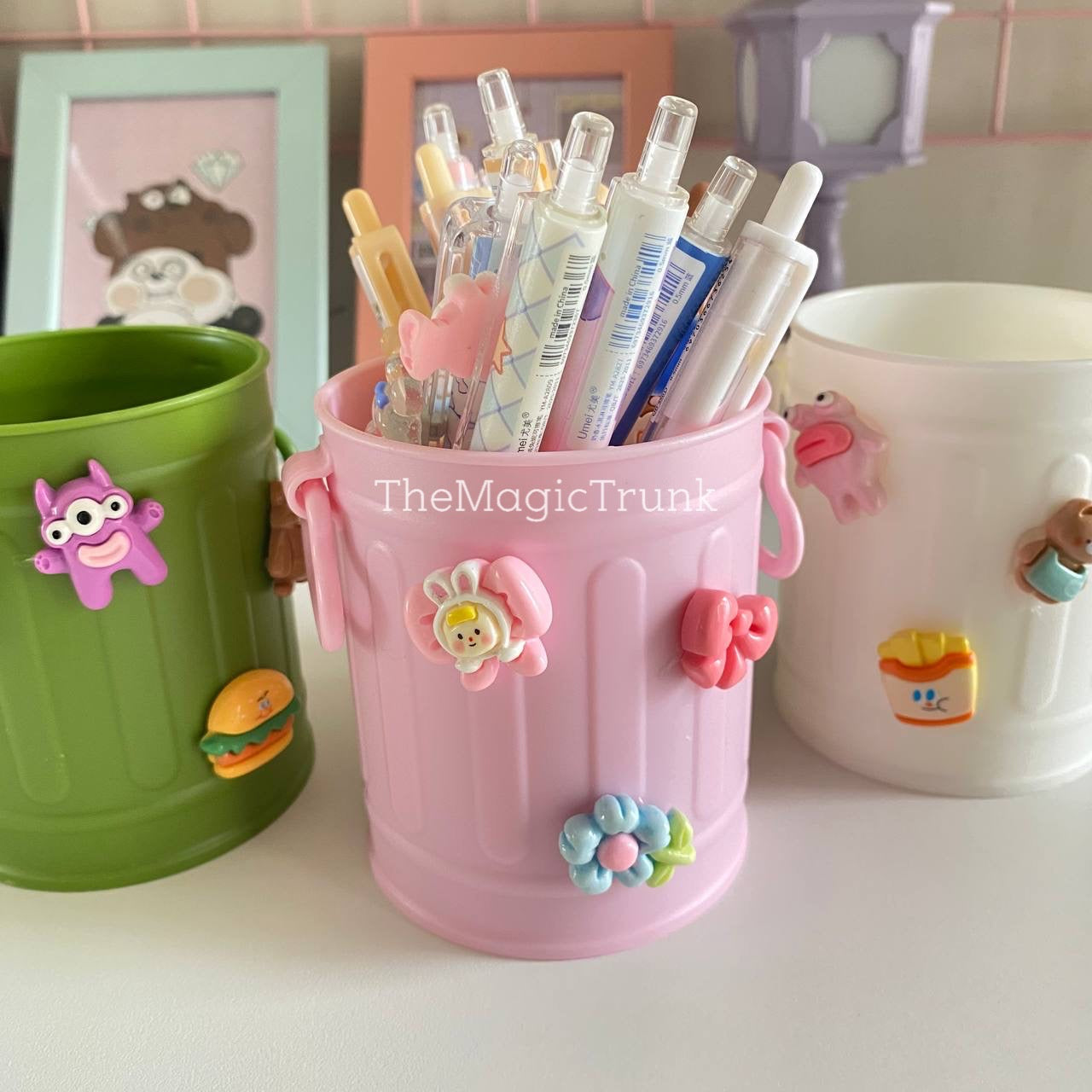 Pinteresty Bucket Pen Holder Stand ( 1 pc )