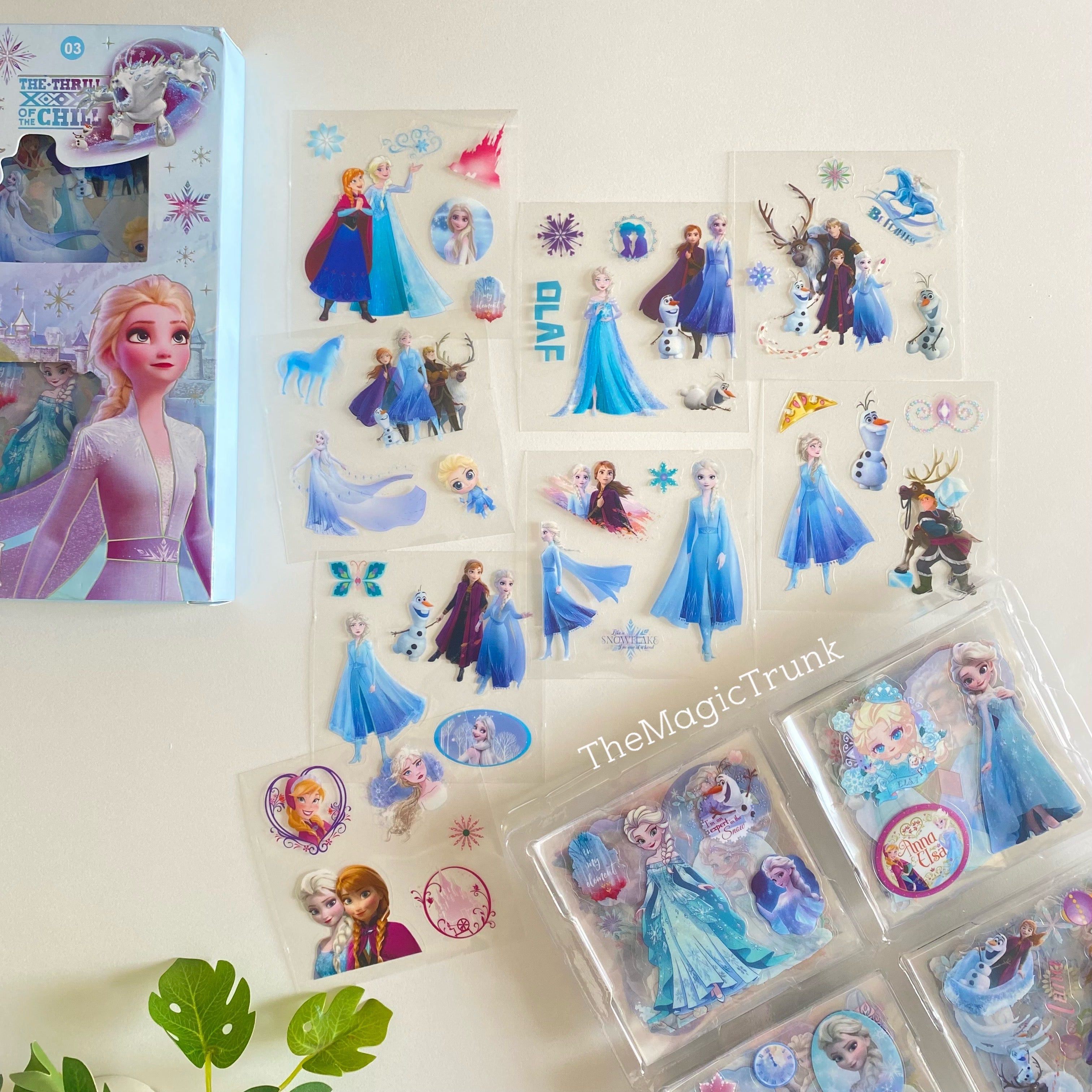 Barbie Princess Frozen Sticker Box ( 100 sheets )