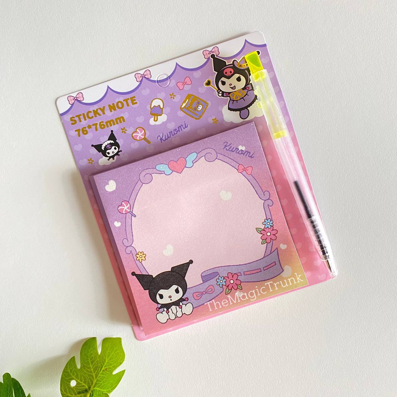 Sanrio Sticky Notes With Pen ( 1pc )