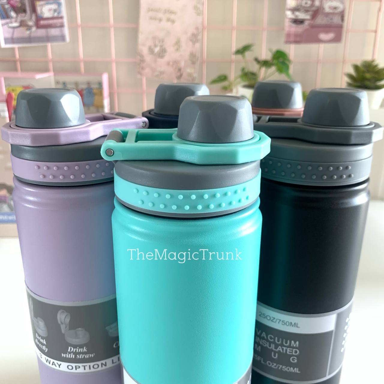 Premium Double Walled Stainless Steel Bottle ( 1pc )