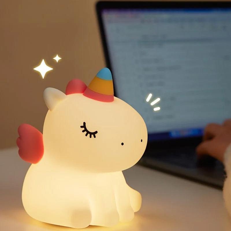 Unicorn Silicon Lamp Rechargeable ( 1pc )