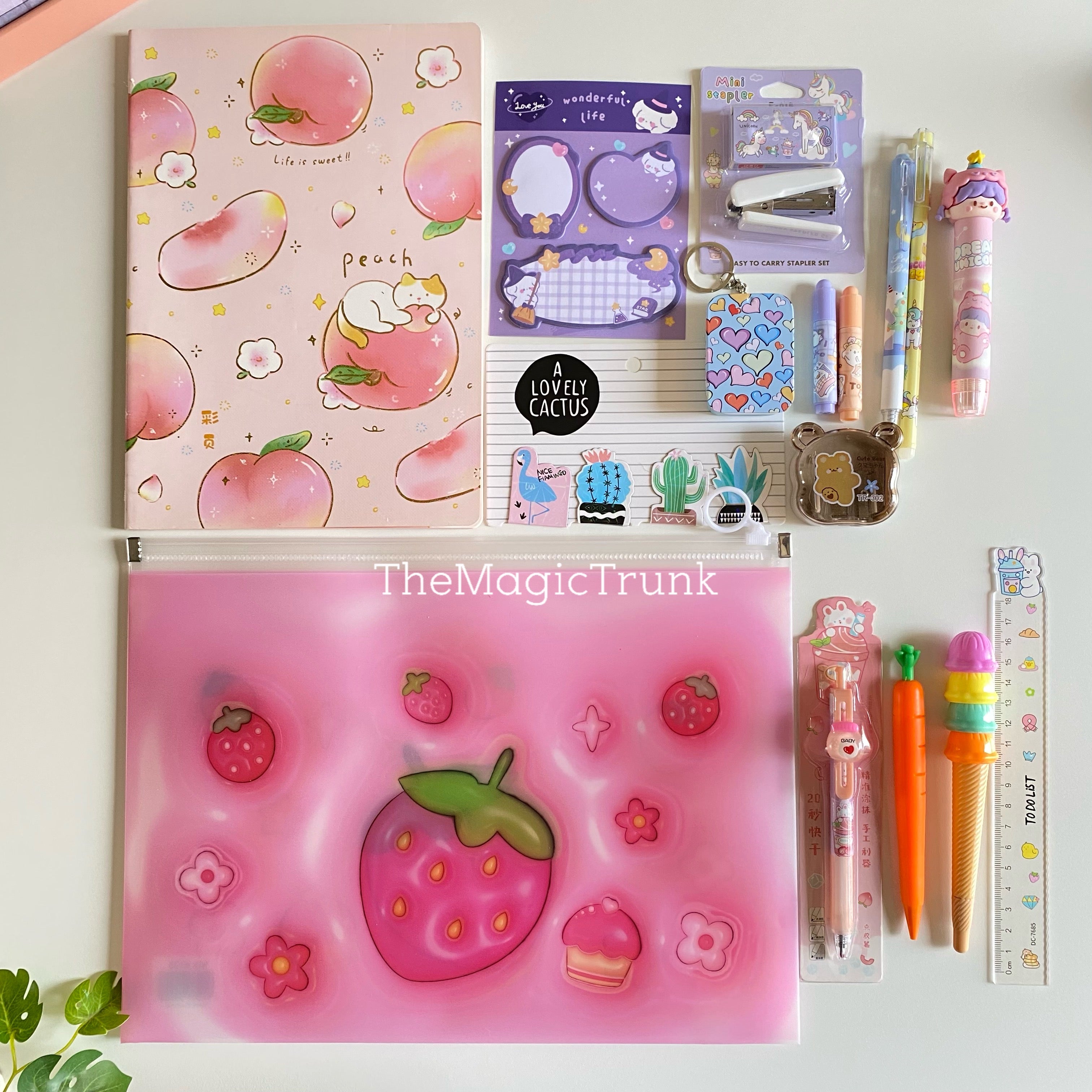 Kawaii Stationery Combo / Hamper