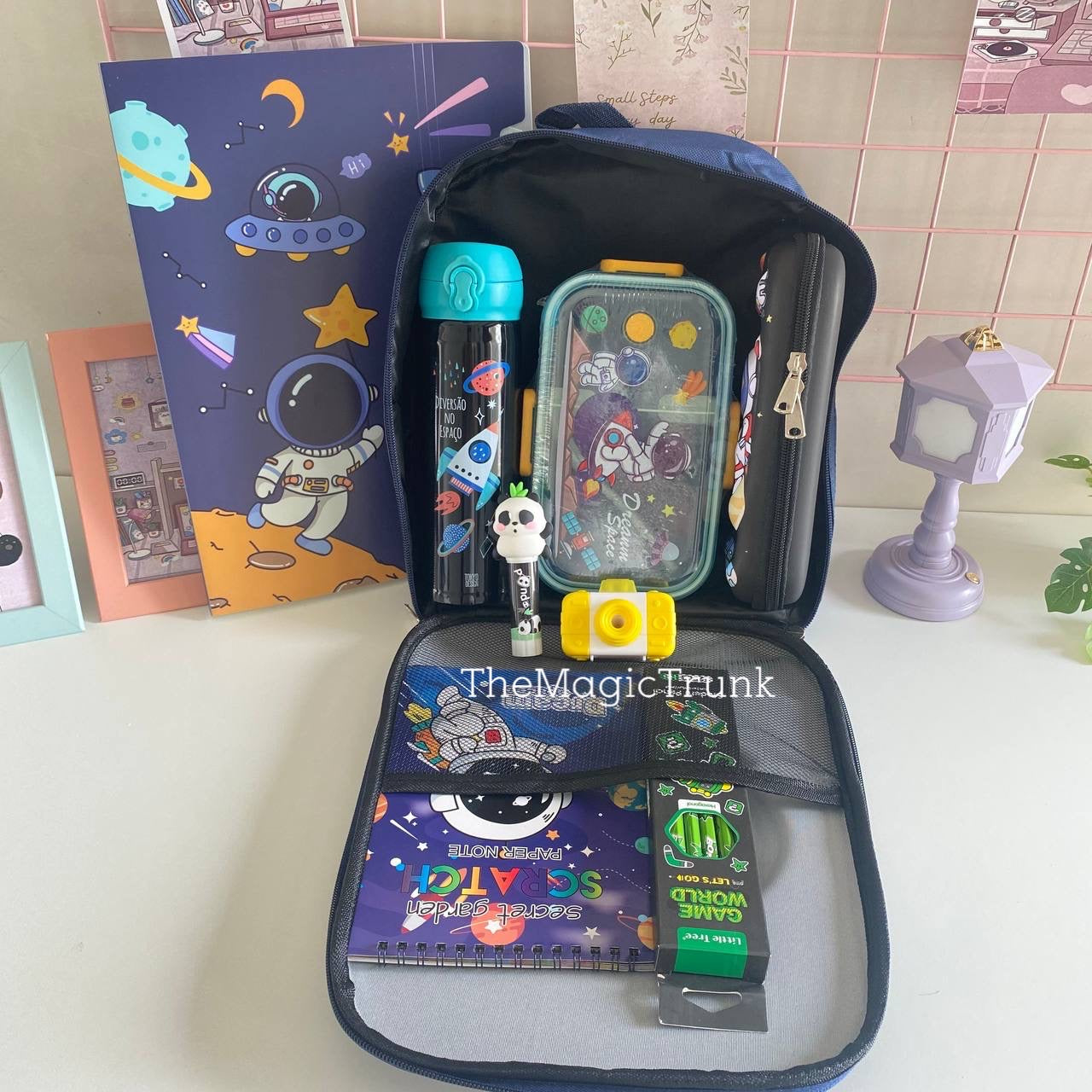 Ready to School Backpack Combo / Hamper For Boys